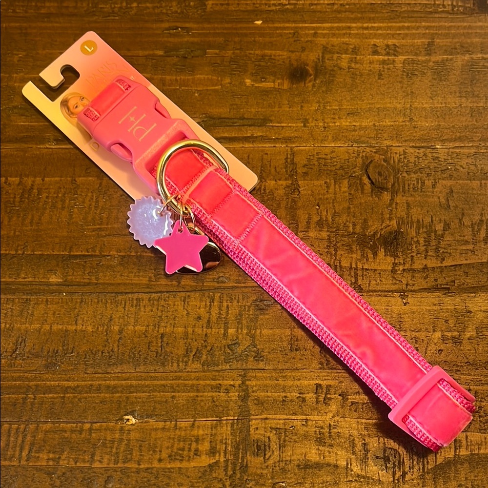 Paris Hilton Pink Dog Collar
